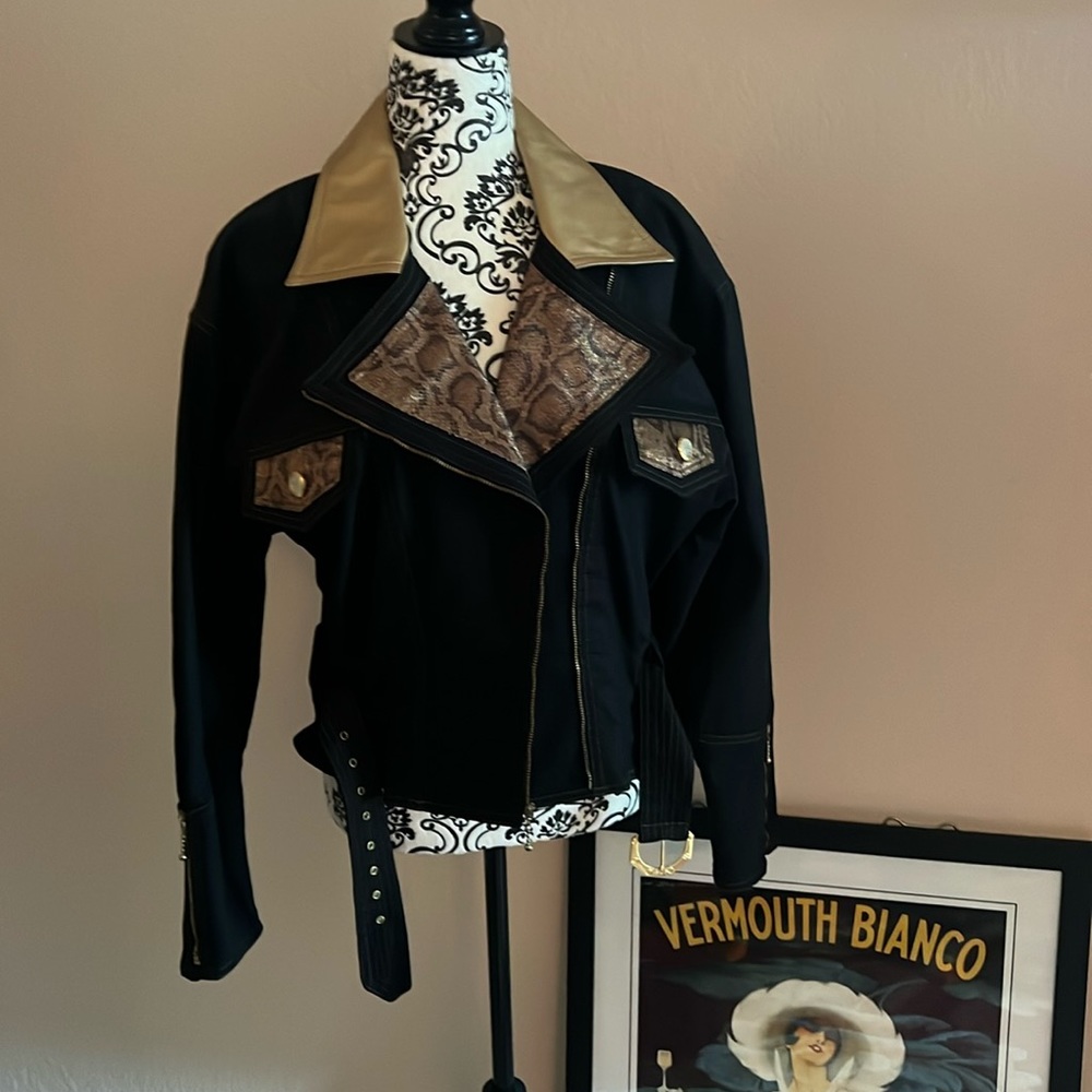 Vintage 90s Cache Jacket With Full Frontal Zipper - image 1